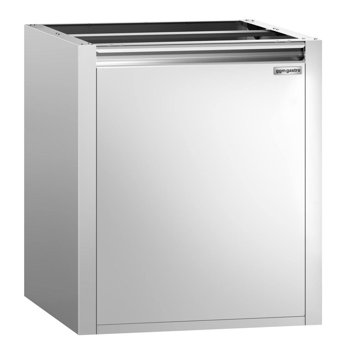 Roska-astia - alakaappimoduuli - 400x760x585 mm - ruostumaton teräs