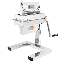 Käsikäyttöinen Pihvikone - ruostumaton teräs - enint. leikkuuleveys 175 mm - 330x185 mm