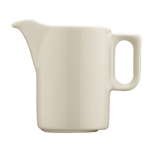 (6 kpl) PERA Creme - Maitokannu - 130 ml - Posliini - 60x60x80 mm - Valkoinen