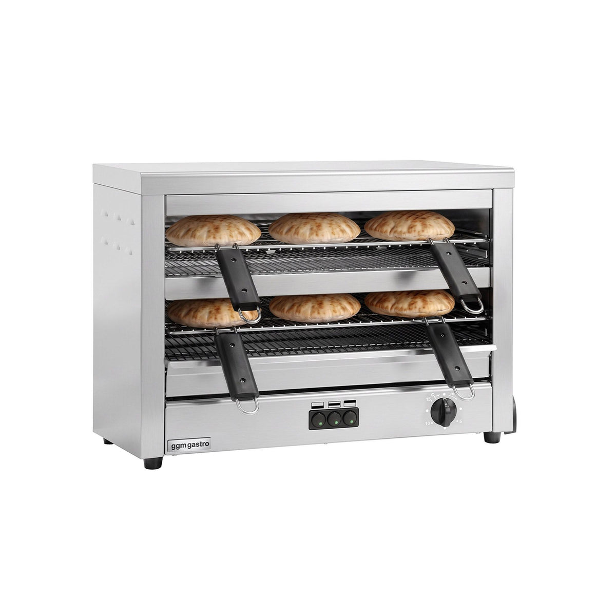 Commercial Maxi Toaster / Salamander Grill - 4.5 kW - 2 Shelves