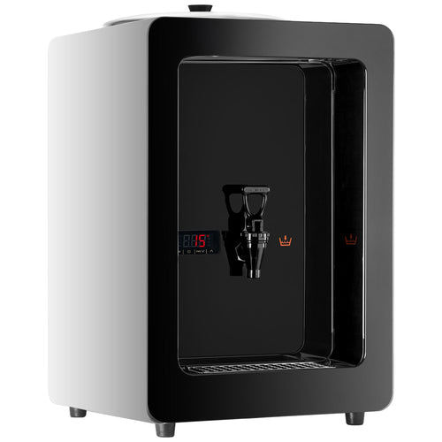 Maidonlämmitin PREMIUM - Digitaalinen - 10 l - 1,8 kW - Musta - annosteluhana - tippa-astia - Lämpötila: 0 - 85 °C
