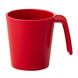 (30 kpl) Uudelleenkäytettävä muki - 260ml - Punainen