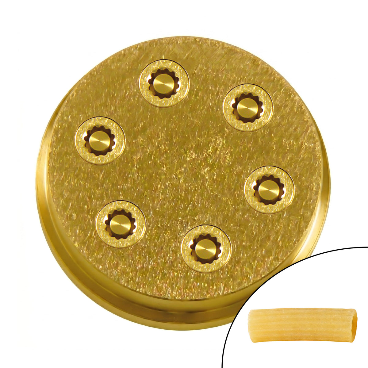 pastakoneen muotti NMSM8 - Makkaroni - sileä - Ø 75 mm - Ø 5,0 mm - yhteensopiva: NMSM8 & NMSPS
