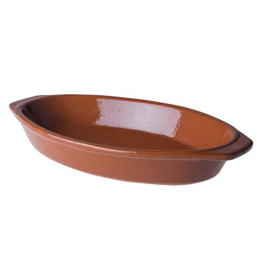 (10 kpl) CLASSICO - tapasvuoka - 240x140x40 mm - ruskea