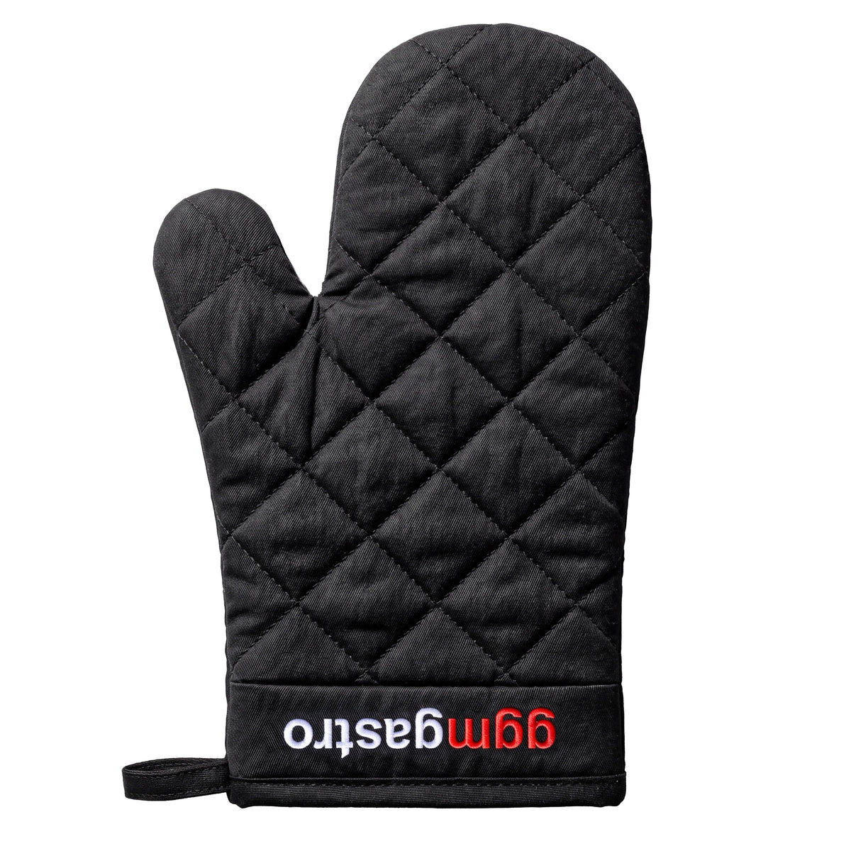 Oven Mitt - Black - Size: One Size - Heat-Resistant up to 180°C