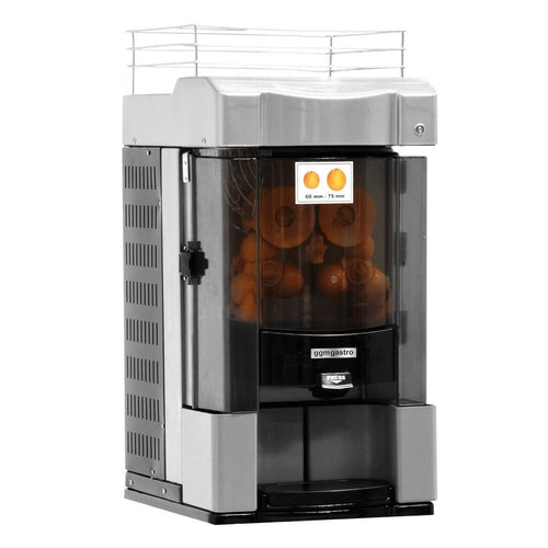 Appelsiinipuristin - sähkökäyttöinen - automaattinen - 370 W - 25 appelsiinia/min - ominaisuuksilla: automaattinen hedelmänsyöttö, max. Ø 60–75 mm - harmaa