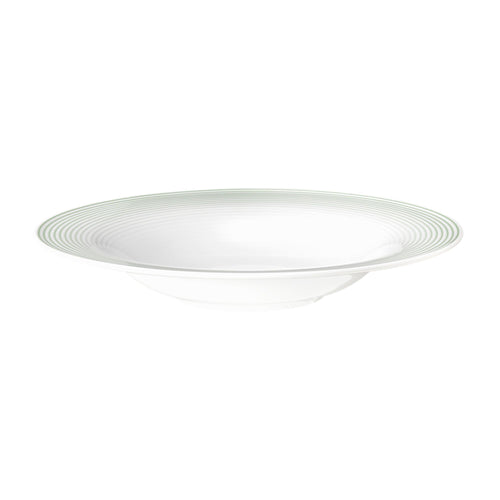 (2 pcs) SELTMANN WEIDEN | Deep Pasta Plate – BLUES Series – Ø 270 mm – Sage Green Porcelain