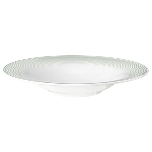 (2 pcs) SELTMANN WEIDEN | Deep Pasta Plate – BLUES Series – Ø 300 mm – Sage Green Porcelain