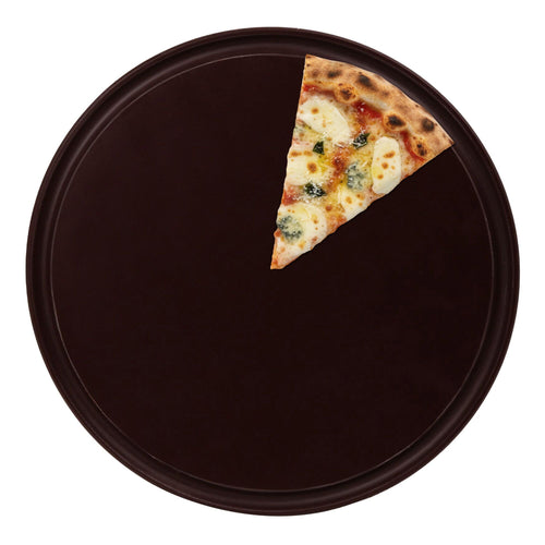 (12 kpl) pizzalautanen - polyeteeni - Ø 400 mm - ruskea