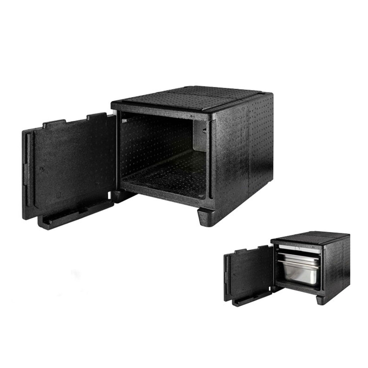 Thermobox - Front loading - GN 1/1 - 49L - 406x605x376mm - for GN containers up to 200mm depth