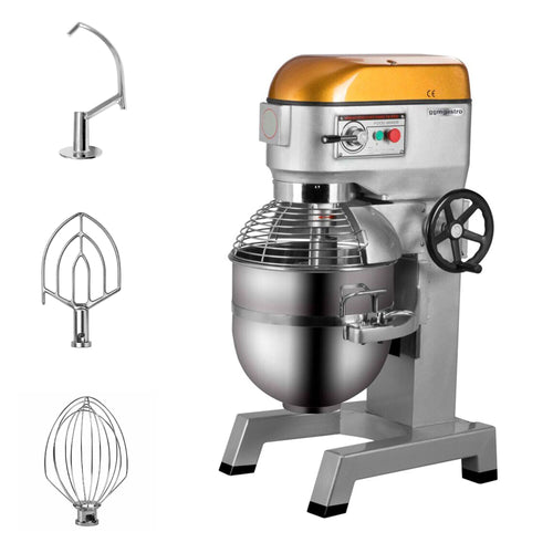 Yleiskone - 40 l - 1,31 kW - sisältää 3 sekoituspäätä