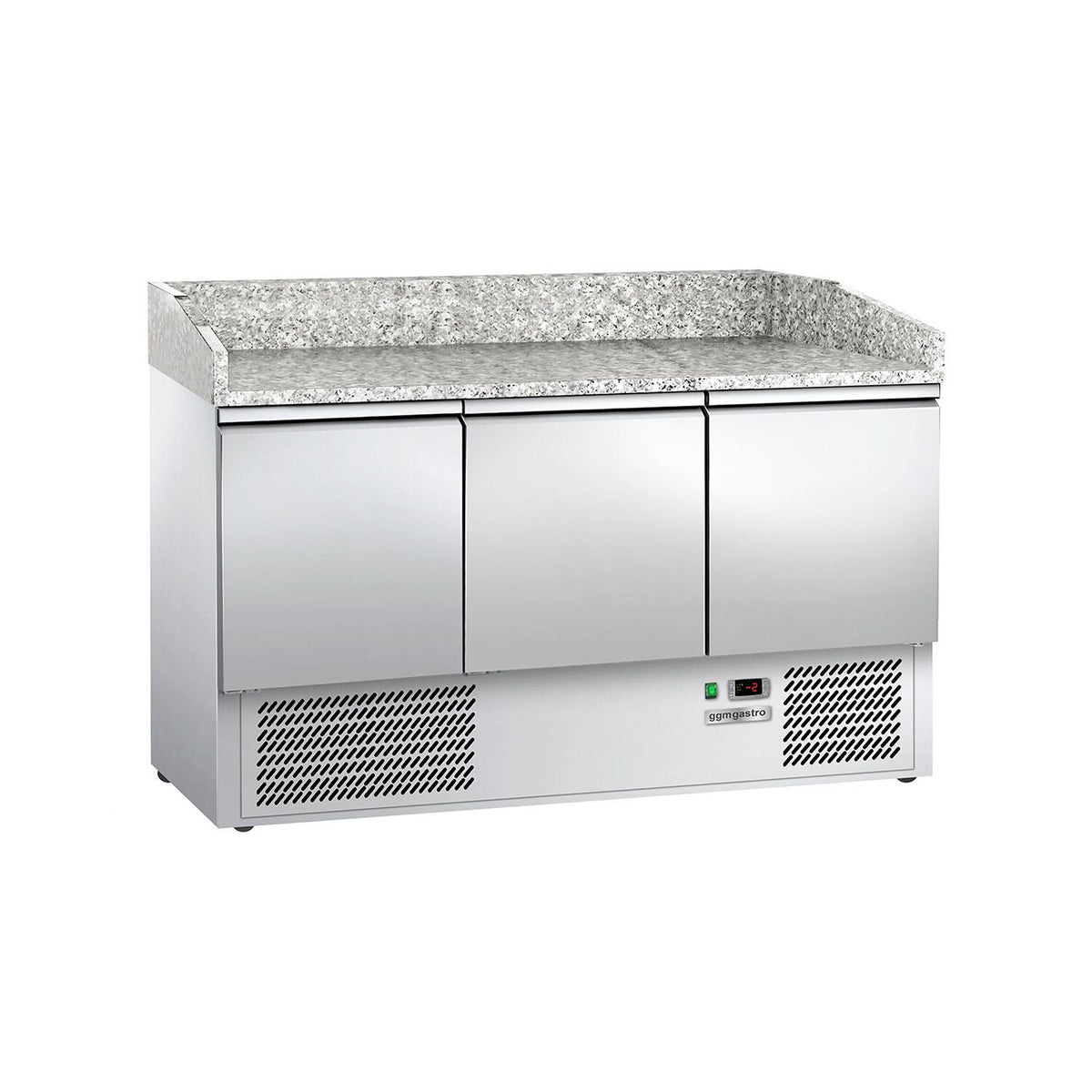 Pizzakylmäpöytä ECO - 1400x700 mm - 3 ovea - 368 l
