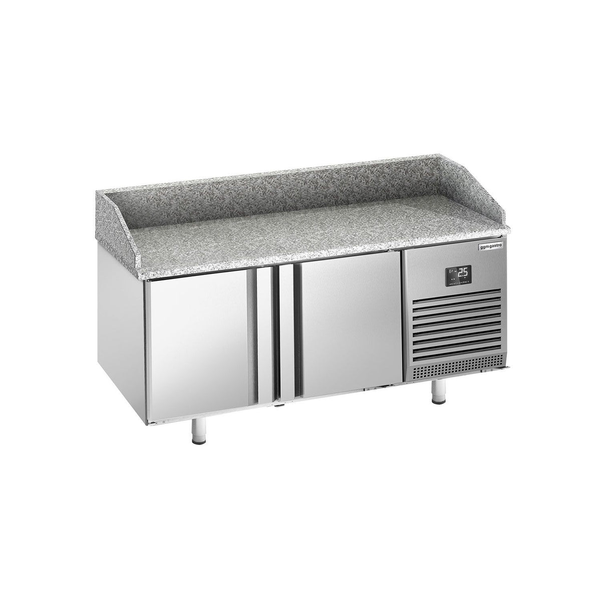 Pizzakylmäpöytä PREMIUM PLUS - 1490x700 mm - 2 ovea