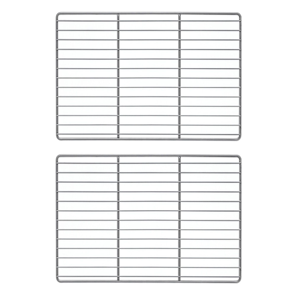 (2 pcs) Plastic-Coated Shelf - EN 600x400 - fits BKS & POS Series Prep Tables