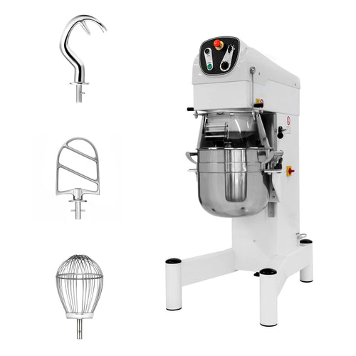 Yleiskone - 40 l - 1,5 kW - sisältää 3 sekoituspäätä