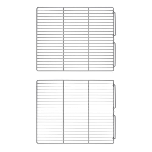 (2 kpl) Ritilä - 603x802 mm - plastifioitu, korkea kantavuus - 15 mm - varten BKG- ja BTKG-sarjoja