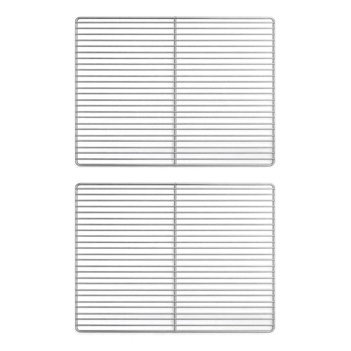 (2 pcs) Plastic-Coated Shelf - GN 1/1 - 325x530mm - fits GN 1/1 Series (Prep Tables & Fridges)