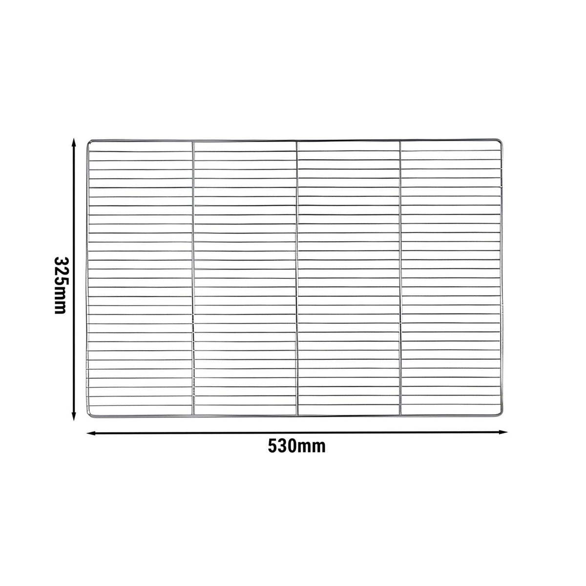 GN-astia - 326x539x16 mm; GN 1/1 - kromattu; tarttumaton pinnoite