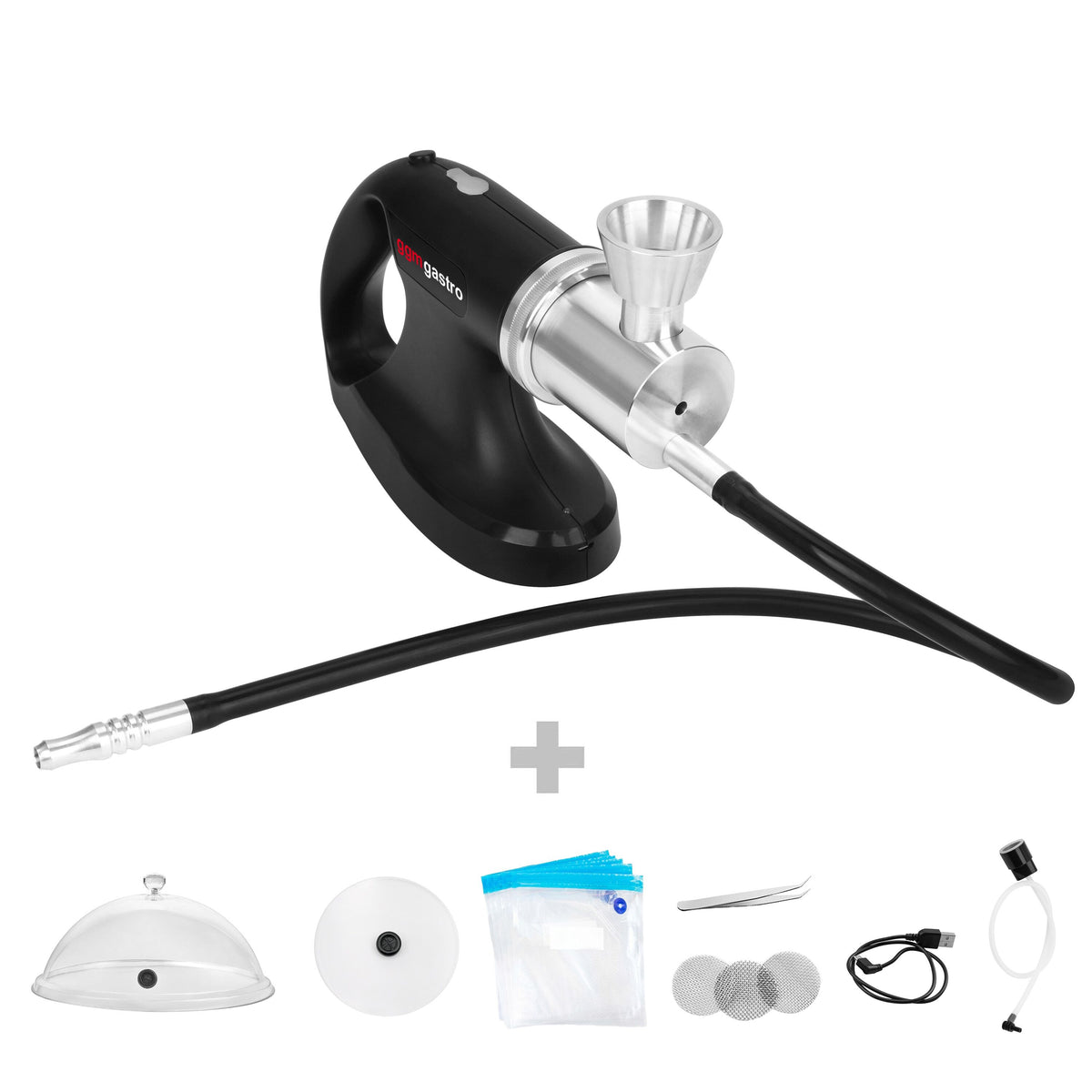 Smoking Gun & Vacuum Pump - 2.5 L/min - Rechargeable
