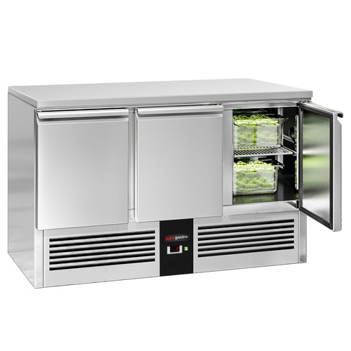 Kylmäpöytä PREMIUM - 1370x700 mm - 368 l - 3 ovea