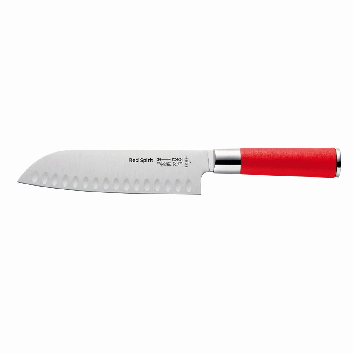 F. DICK | Red Spirit - Santoku - suomulla - Terä: 180mm