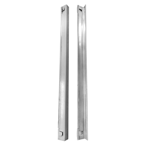 (2 kpl) Ruostumattomat teräskiskot - 400 mm - varten KSF664, TKSF664, KSF664F - korkea kantavuus