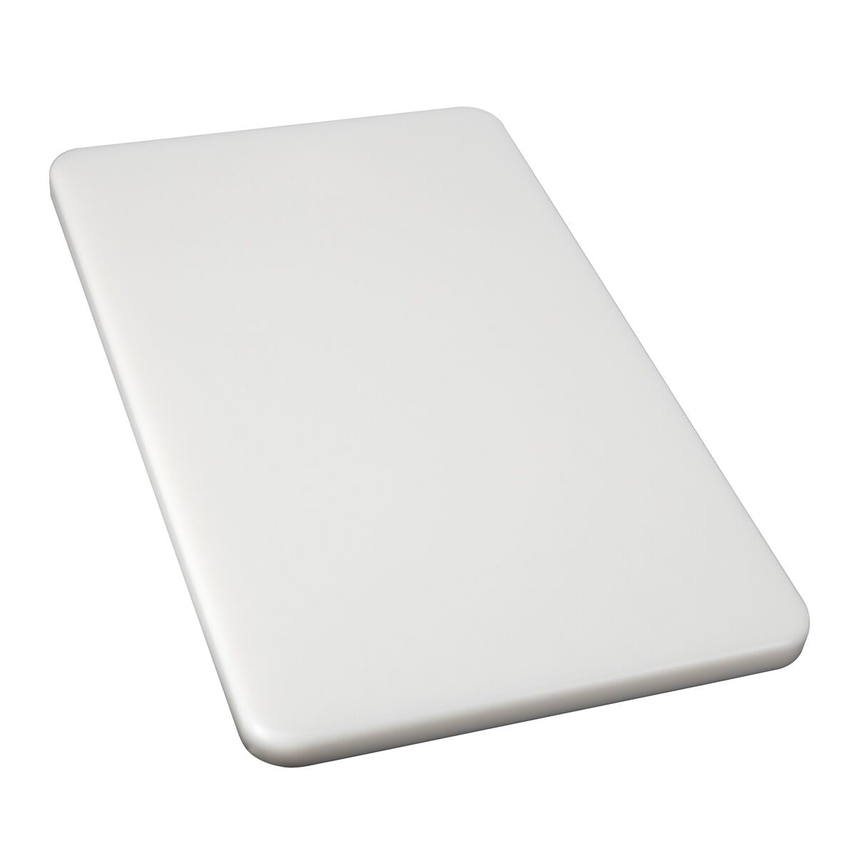 Chopping Board - 400x600mm - Thickness: 20mm - HACCP-Compliant - HDPE (PE500) - White