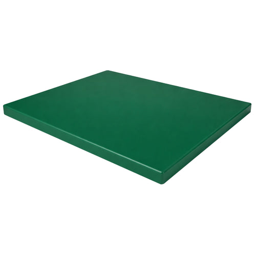 Leikkuulauta - EN 600x400 - Paksuus: 20 mm - HACCP-yhteensopiva - Polyeteeni (PE500) - Vihreä - Liukuestepinnalla