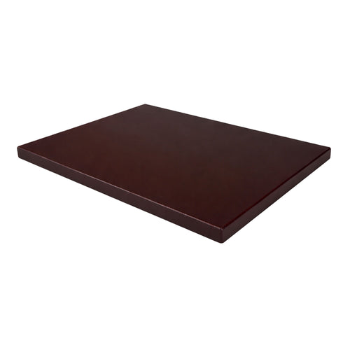 Leikkuulauta - 325x530 mm - Paksuus: 20 mm - HACCP-yhteensopiva - Polyeteeni (PE500) - Ruskea - Liukuestopinnalla - Ammattikeittiöön
