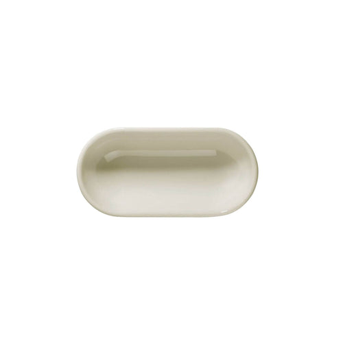 (24 kpl) tarjoilukulho - TEOS - posliini - soikea - Ø 160 mm - pinoutuva, konepesunkestävä, iskunkestävä, lämpöshokin kestävä, abrieb‑suoja, helppo puhdistaa, ammattilaatu - kermanvärinen