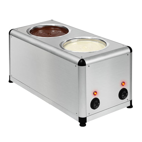 Suklaan sulatuslaite - 2x 7 l - 1 kW