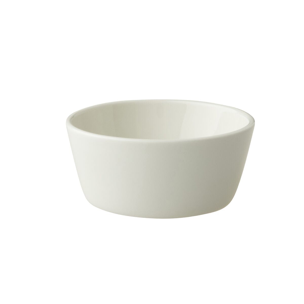 (6 kpl) Jälkiruokakulho - Lux - posliini - 100 ml - Ø 80 mm - pinoutuva, konepesunkestävä, mikroaaltouunin ja uunin kestävä, ammattilaatu - elefantinluunvalkoinen