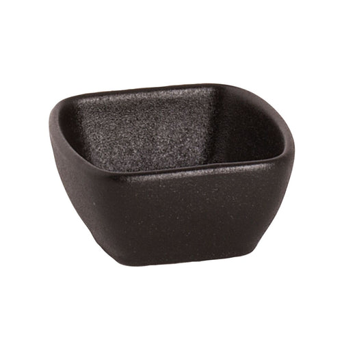 (8 kpl) Tarjoilukulho - Universe - posliini - 750 ml - kulmikas - 70x70 mm - pinoutuva, konepesunkestävä, mikron- ja uuninkestävä - musta