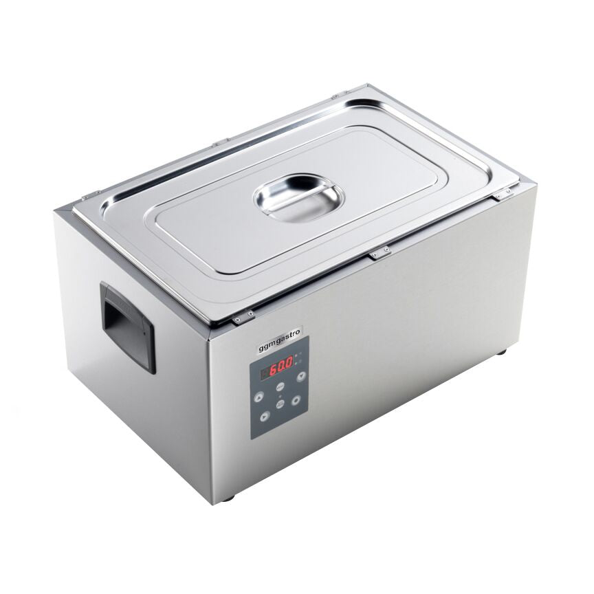 Commercial Sous Vide Water Bath - 29L - GN 1/1 - 1.7kW - with drain tap & lid