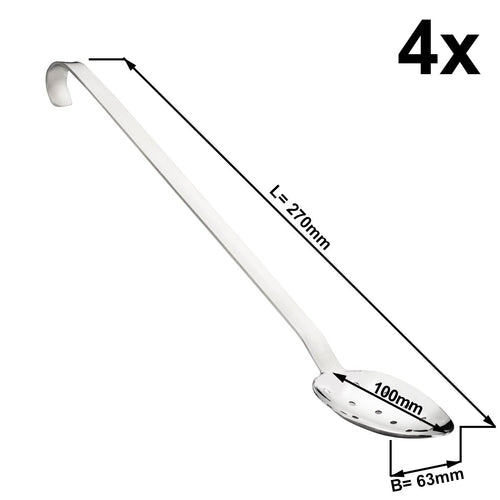 (4 kpl) Tarjoilukauha - Ø 63 mm - Pituus: 350 mm - ruostumaton teräs