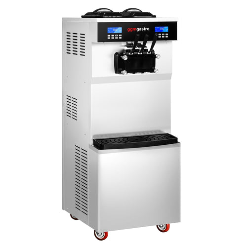 Pehmiskone - 36 l/h - 3,8 kW - digitaalinen ohjauspaneeli - 3 makua (2 + sekoitus) - lattiamalli