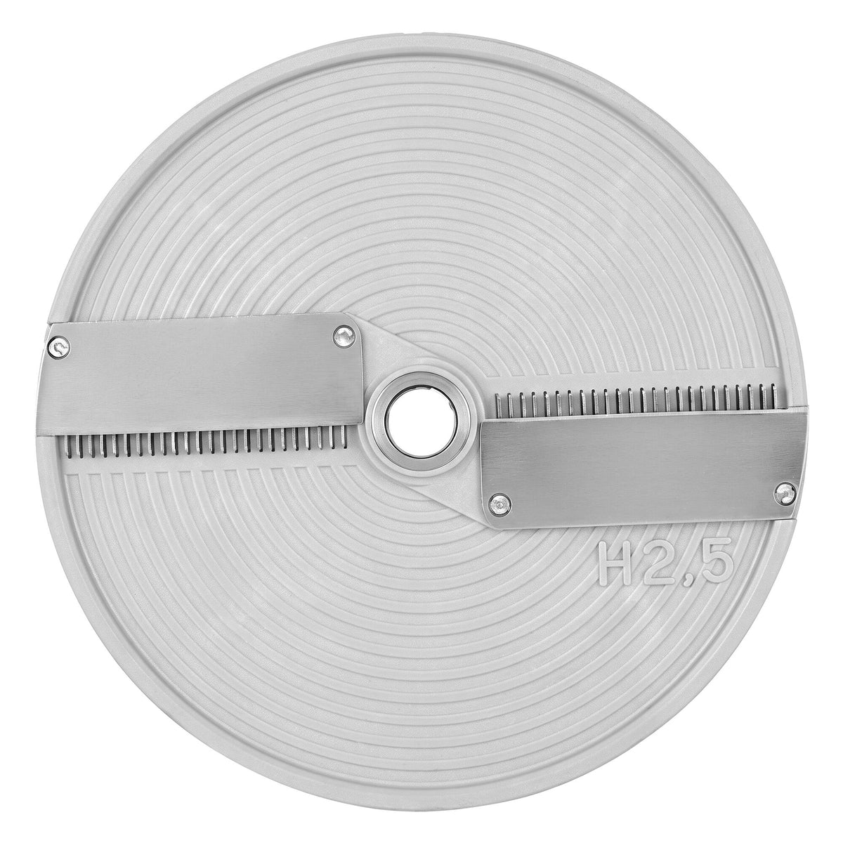 Vihannesleikkurin leikkuuterä - hieno - Ø 205 mm - Langan väli: 2,5 mm - yhteensopiva: GEH, GEH5 & GEH5R