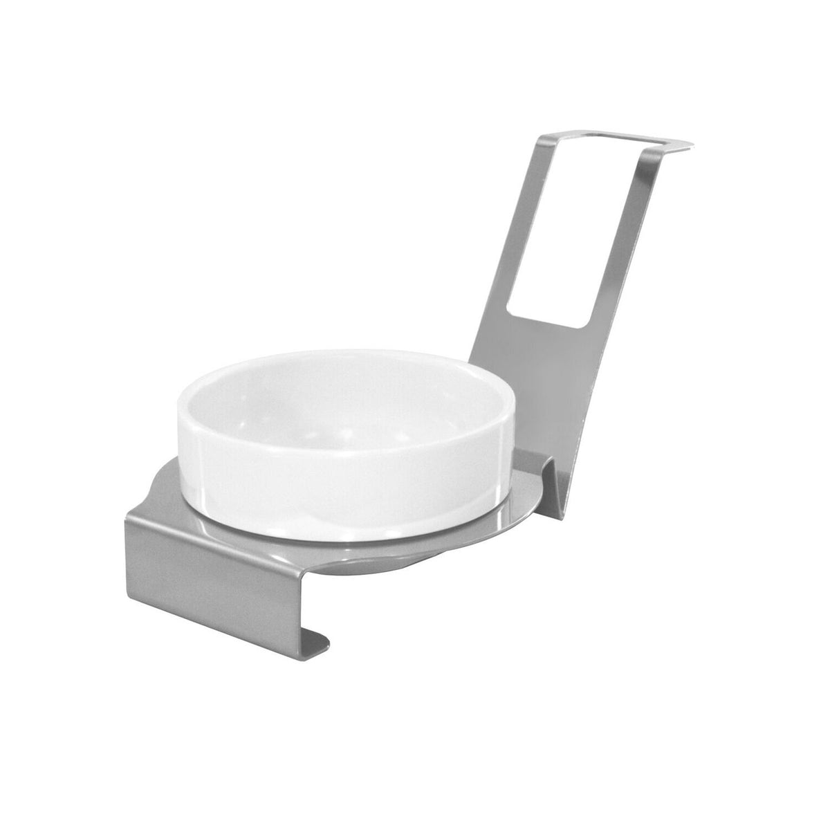 (3 pcs) Spoon Rest - Round - Chrome