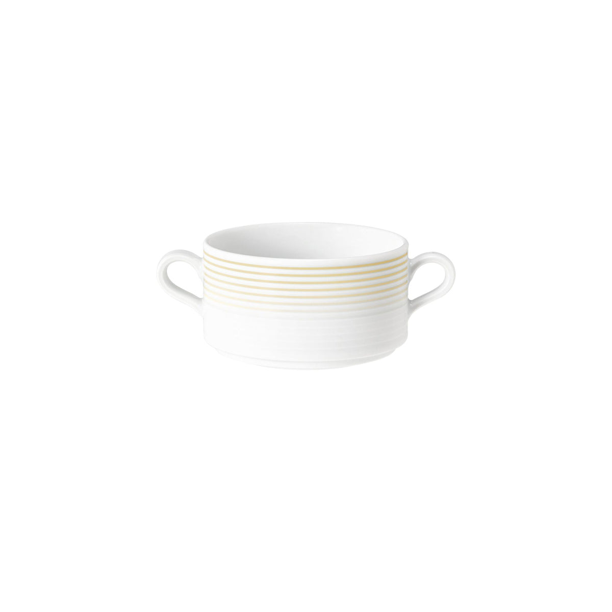 (6 pieces) SELTMANN WEIDEN | Blues Porcelain Soup Cup – Sand Beige - 300 ml
