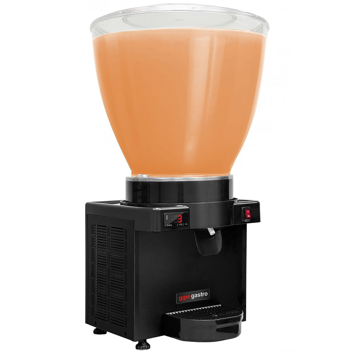Ayran-/mehuannostelija - 40 l - 750 W - musta
