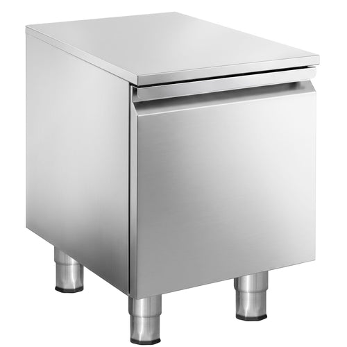 Vetolaatikosto - ruostumaton teräs - 1 vetolaatikkoa - 400x560 mm