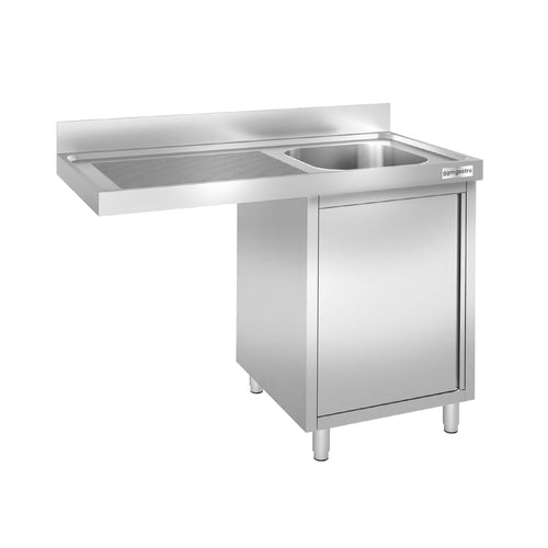 Allaskaappi astianpesukoneelle - 1200x600 mm - 1 allas, oikealla