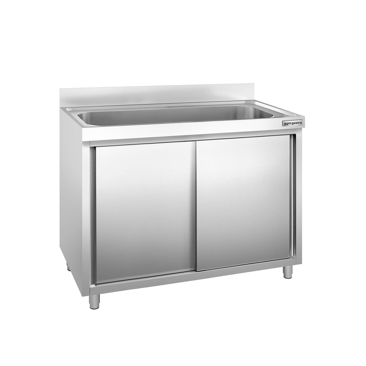 Commercial Sink Cabinet PREMIUM - 1200x700mm - with 1 bowl