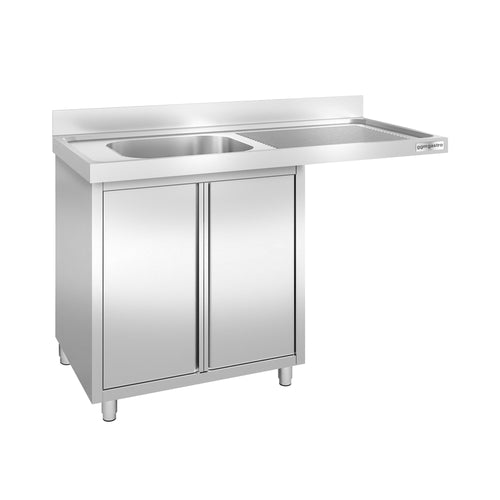 Allaskaappi astianpesukoneelle - 1400x700 mm - 1 allas, vasemmalla