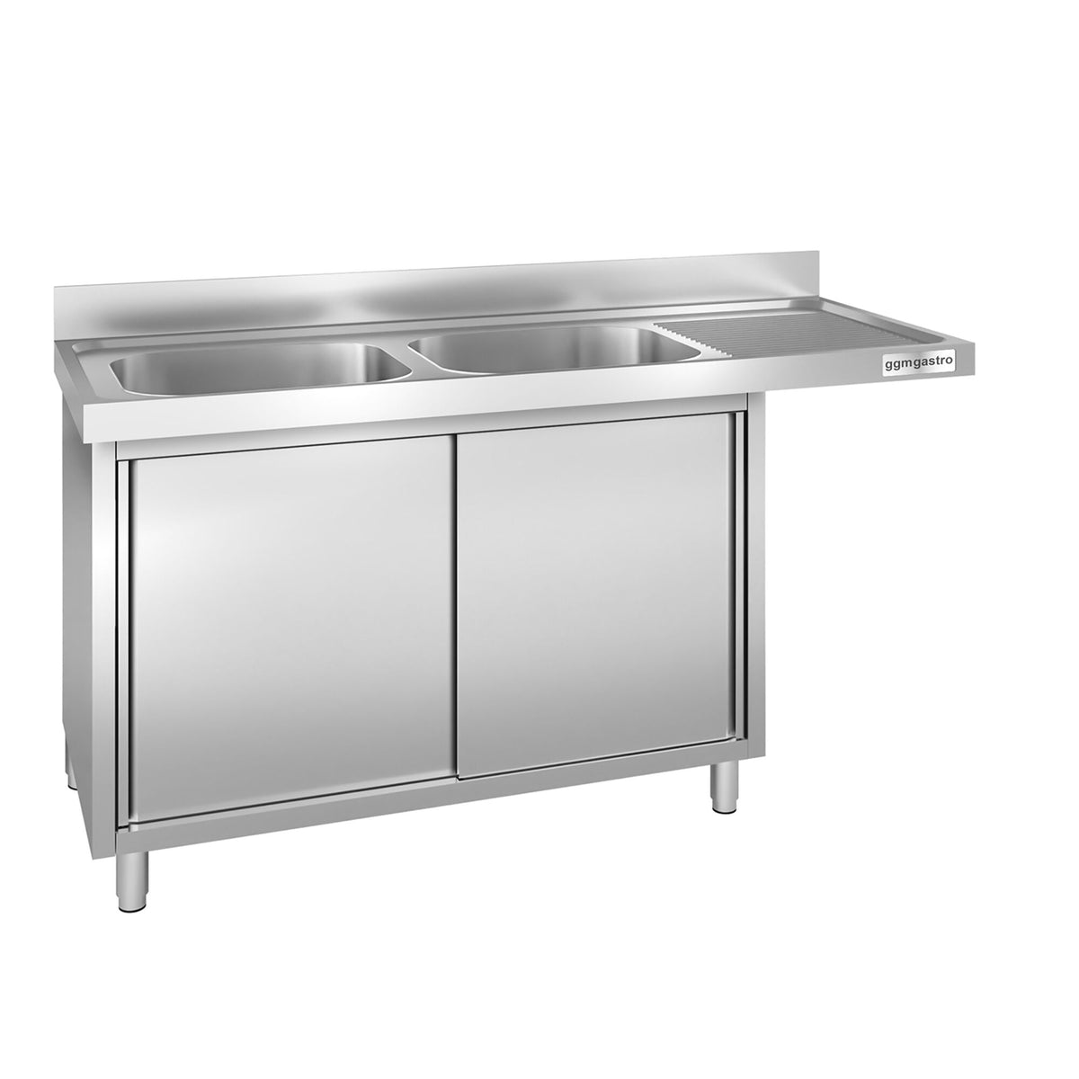 Allaskaappi astianpesukoneelle - 2000x700 mm - 2 allasta, vasemmalla