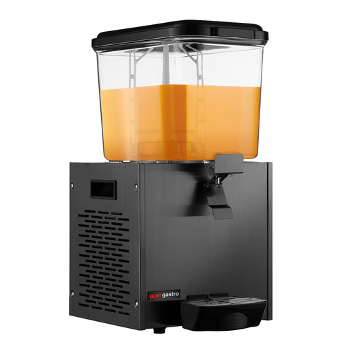 Juoma-annostelija - Lasisisäiliö hanalla - 18 l - 290 W - musta