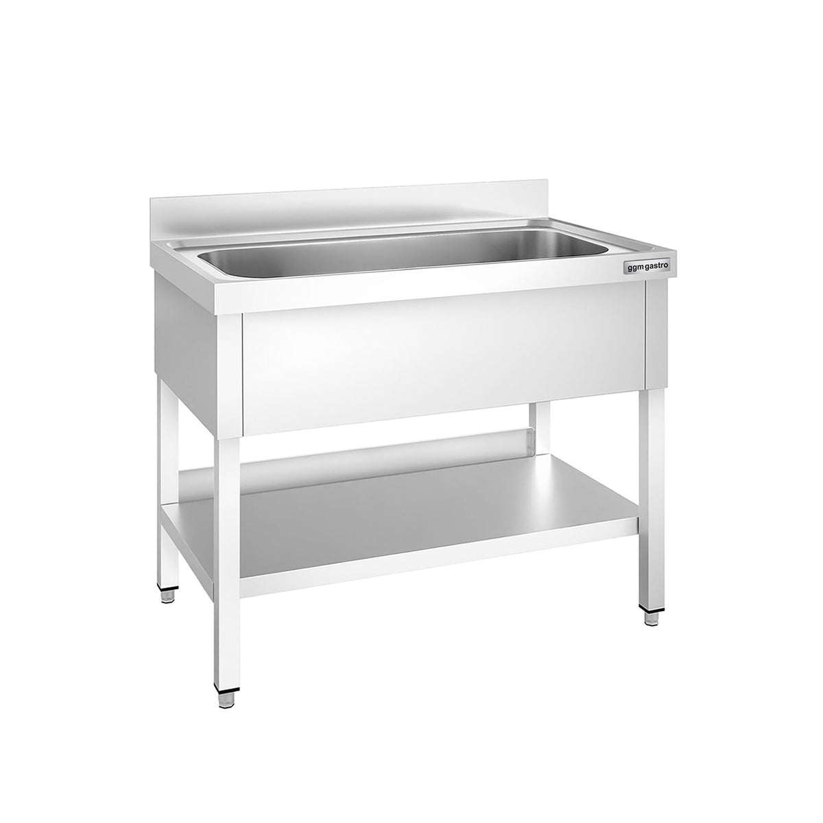 RST-tiskipöytä PREMIUM - 1000x700 mm - alahyllyllä - 1 allas