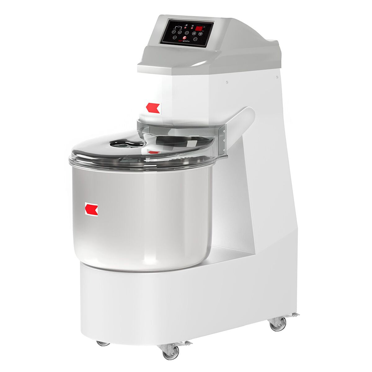 Leipomon spiraalitaikinakone – 60 L/ 35 kg – 2 nopeutta – kiinteä kulho