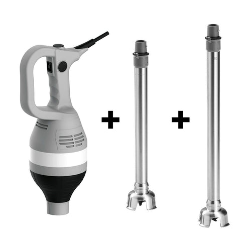 Commercial  Stick Blender - with Detachable 350&450mm Shafts - 750W - Single Speed