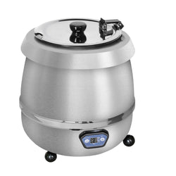 Commercial Soup Kettle - 9L - Digital - Stainless Steel